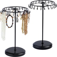 Bracelet And Earring Organizer Ring Storage Solution Jewelry Organizer For Necklaces Detachable Assembly Jewelry Stand Rotating Jewelry Display