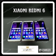 hp redmi 6 ram4 internal 64 gb seken bekas