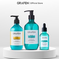 [GRAFEN] Root Booster Shampoo 500ml + Root Booster Ampoule 50ml + Cica Care Treatment 300ml [Hair Lo