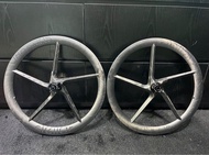 實體車店 全新 台灣SUNCORD Reach 451 用5柱碟剎碳纖維輪組