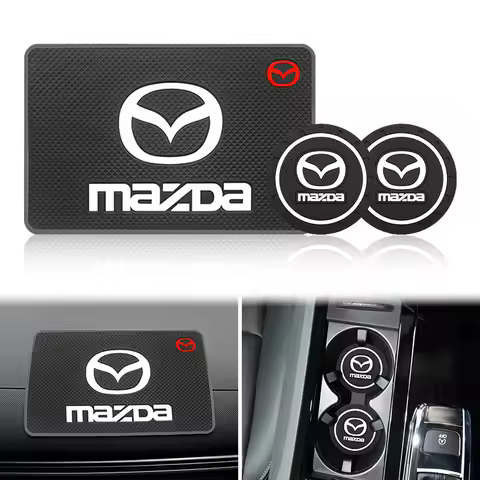 1Pcs Anti-Slip PVC Mat Dashboard Car Storage Pad Non-Slip Accessories for Mazda CX5 RX7 MX5 Demio 2 