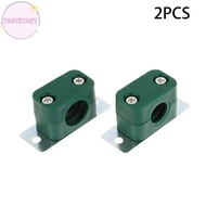 TEAY 2PCS 6/9.5/12.7/19/20/21.3/25/32mm Diameter  Bolted Plastic Clips  Clamp Tube Fastener Assortme