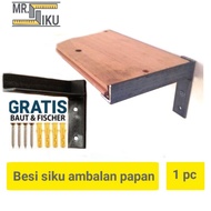SIKU Shelf Board BRACKET/Iron Board Support Elbow/Board Shelf/L Elbow/Board Elbow