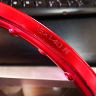 Rim Com Star Alloy Red 140-18