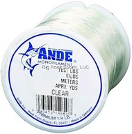 Ande A14-6C Premium Monofilament, 1/4-Pound Spool, 6-Pound Test, Clear Finish