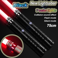 RGB Metal Lightsaber Sword Toys Light Saber 15Color Change Kids Soundfonts Force FX FOC Blaster Toys