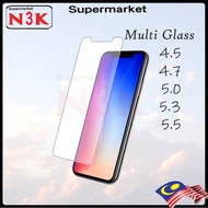 N3k Normal Clear Tempered Glass Multi Glass 4.5 / 4.7 / 5.0 / 5.3 / 5.5 Tempered Glass Offer 机防爆贴膜 1