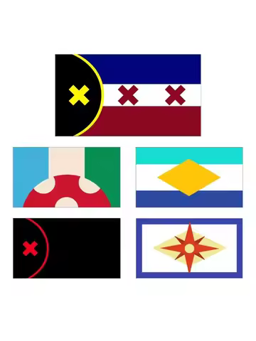 90X150CM KinokoKingdom Dreamsmp 3x5 Ft Lmanberg Dream SMP Kinoko Kingdom Flags