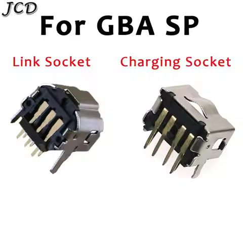 JCD 2PCS /Lot Game Link Connect Jack power Jack Socket Charger Dock Port Connector charging socket F