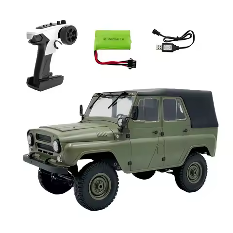 WPL C94 1:12 Scale 4WD RC Crawler Off-Road Military Style UAZ-469 Remote Control Truck Ready to Run 