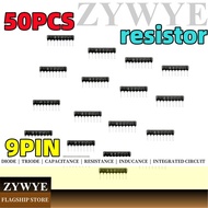 50PCS Resistor A09-103J 9-Pin Exhaust Resistor A09-103JP A101J A102J A103J A104J A105J A122J A152J A