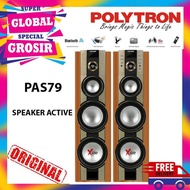 POLYTRON SPEAKER AUDIO PAS79 SUPER BASS USB XBR BLUETOOTH