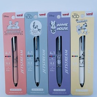Ready Stock Japan uni/Mitsubishi jetstream Disney 100 Years Co-Branded Limited Multi-Function 4+1 Ballpoint Pen