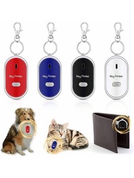 鑰匙尋找器鑰匙標籤led燈遙控失蹤鑰匙搜尋器與鑰匙鏈鑰匙定位器,老年人寵物行李電話鑰匙鏈,2.24 X 1.18 X 0.59吋