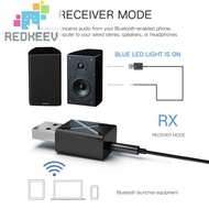 Tekijun Bluetooth Transmitter Receiver, USB Interface Bluetooth 5.0 Receiving Transmitter 2-in-1 TV