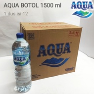 Terbaru Aqua Botol 1500Ml Air Mineral 1 Dus Isi 12 Terlaris
