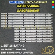 SAMSUNG UA50F5500AR / UA50F5505AR TV LED BACKLIGHT BARU / READY STOCK UA50F5500 UA50F5505
