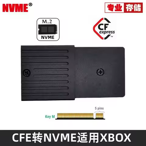 for Xbox Series X S Storage SSD Expansion Card Host Hard Drive 2230 to CF Express