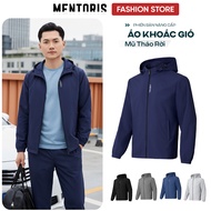 Mentoris Men'sJacket, High Quality Wind Model in Bacsic Colors, Smooth, Sporty Form, Good Warmth MAG