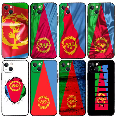 Eritrea Flag For Huawei Nova 5T 9 10 SE 7i 8i 11i 12i Y60 Y61 Y70 Y72 Y73 Y90 Y91 P20 P30 P40 Lite C