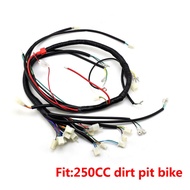 Cable Wireloom Wiring Harness Loom 250CC ATV with light wire harness for Dirt Pit Bike 200CC 250CC 300CC