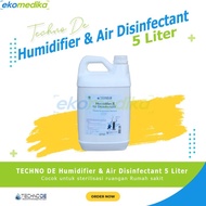CAIRAN HUMIDIFIER & AIR DISINFECTANT TECHNO DE 5 LITER UTK STERILISASI