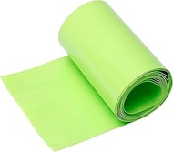 Othmro 95mm Flat Width 2m Length PVC Heat Shrink Tubing Fruit Green for 16850 Battery Pack