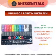 Uni Posca by Mitsubishi Pencil Paint Marker Pen | Extra Fine Point | PC-1M12C | PC-5M15C