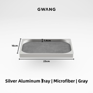 GWANG | Aluminum CNC EDC Storage Tray Rectangle Apple Style