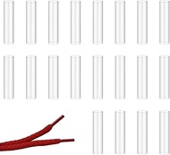 20 Pcs Sneakers Shoe Laces Shortening Repair Aglet Tips Heat Shrink Shoelaces Ends Repair Kit Shoe L