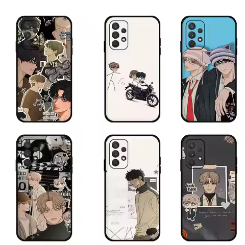 O-Operation T-True L-Love Black Silicone Phone Case For Samsung S24, S25, 22, 30, Note20, Lite, Ultr