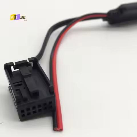 A03E-Car Bluetooth Receiver Bluetooth Module AUX-In Audio Music Adapter 12Pin Port For BMW X5 X3 Z4 