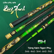 6H green dragon hand rod with free cloth bag and float shaft top 565as2dghjjj