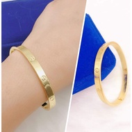 10k Gold Ladies Bangle