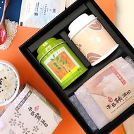 【無藏】端午公益茶米禮盒F2-阿里山茶+凍頂花茶+台灣米(2茶1米)