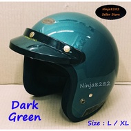 Helmet Magnum M8 - Dark Green ( L / XL ) SGV MS88 KHI XDOT MHR LASER BKP LTD INDEX BELL BOGO