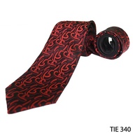 KATUN MERAH Men's Red TIE Red Cotton – TIE 340