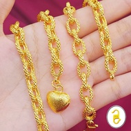 NEW 24K Gold Plated Sand Anchor Bracelet Titanium Gold Bangkok Gold A16