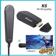 MiraScreen Mirroring AnyCast Miracast Airplay HDMI Dongle WiFi 4K - K6 - 3UMP01BK
