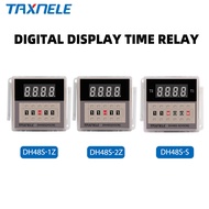 DH48S-S DH48S-1Z DH48S-2Z Digital Display Time Relay Time Delay Device Repetitive Cycle SPDT Dela