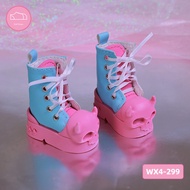 1/4 Point bjd Resin Doll Shoes Dopamine Color High-End Cute Big Toe Boots sd/bjd Doll Accessories Mu