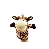 TOCOHCM Puppet Hand Puppet Plush Ventriloquist Puppet (Wolf) (Giraffe)