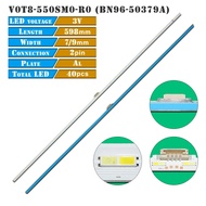 Samsung 55TU8500 (40Led) - Set of 2 led bars for Samsung 55TU8500 TV BN96-50379A V0T8-550SM0-R0