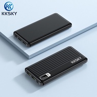 KKSKY พาวเวอร์แบงค์ 10000 mAh power bank ของแท้ พกพา เพาเวอร์แบงค์ Type-C Fast Charge พาวเวอร์แบงค์พกพา ของแท้ 100%