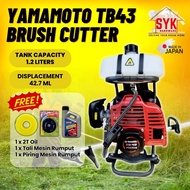 SYK YAMAMOTO TB43 (BG430) Backpack Brush Cutter Grass Cutter Machine Grass Trimmer Mesin Rumput - Fr