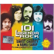 (CD-R) SWEET CHARITY & RAMLI SARIP - 101 LAGENDA ROCK (6CD)
