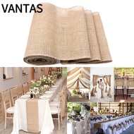 VANTAS Vintage Table Runner Wedding Burlap Hessian Country Burlap Chair Sashes