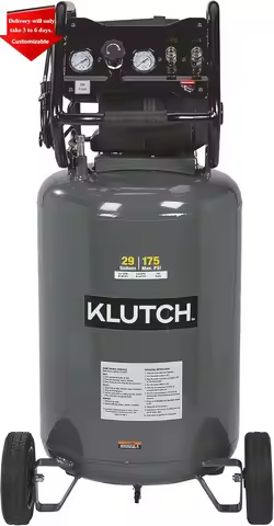29-Gallon Air Compressor, 2.5 HP, 120 Volts, 175 PSI