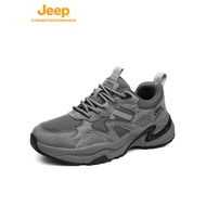 Jeep jeep Men's Shoes Casual Daddy Shoes 2026 Summer Mesh Shoes New All-Match Outdoor Wear-Resistant