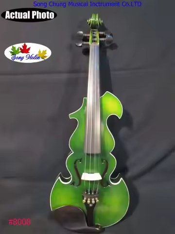 Baroque style SONG Brand Master violin 4/4,green color #8008